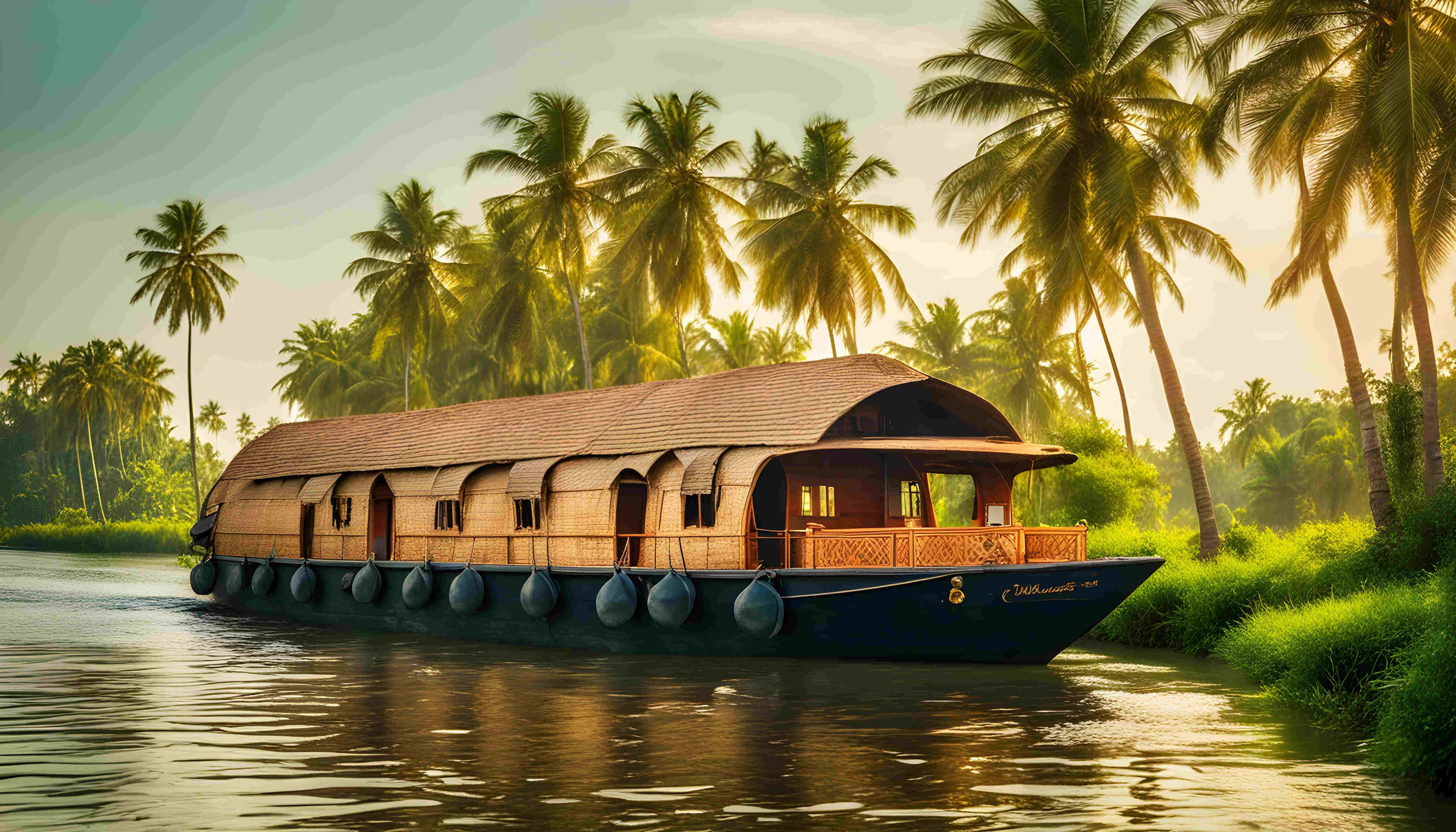 Premium Houseboat in Alleppey